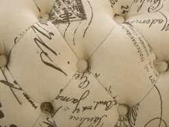 Beliani Divaani Kangas Vasenk. Kukkakuvio Nimes Flash Sale