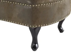 Beliani Divaani Keinomokkanahka Oikeak. Ruskea Nimes Cheap