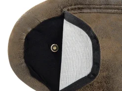 Beliani Divaani Keinomokkanahka Oikeak. Ruskea Nimes Cheap