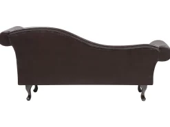 Beliani Divaani Keinonahka Oikeak. Ruskea Lattes Online