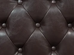 Beliani Divaani Keinonahka Oikeak. Ruskea Lattes Online