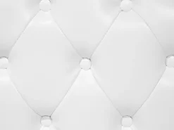 Beliani Divaani Keinonahka Vasenk. Valkoinen Lattes Online