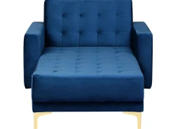 Beliani Divaani Sametti Laivastonsininen Aberdeen Outlet