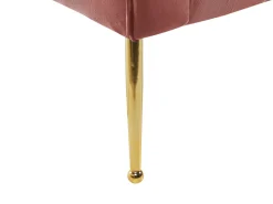 Beliani Divaani Sametti Vaaleanpunainen Nantilly New