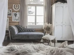 Beliani Divaani Sametti Vasenk. Harmaa Nimes Hot