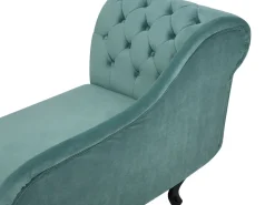 Beliani Divaani Sametti Vasenk. Mintunvihrea Nimes Sale