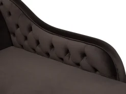 Beliani Divaani Sametti Vasenk. Tummanruskea Nimes Flash Sale