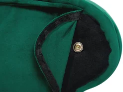 Beliani Divaani Sametti Vasenk. Vihrea Nimes Store