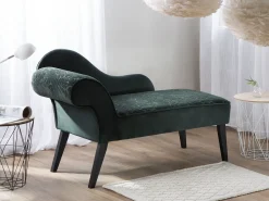 Beliani Divaani Sametti Vasenk. Vihrea Biarritz Best