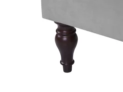 Beliani Divaani Säilytystilalla Sametti Vaaleanharmaa Pessac Online