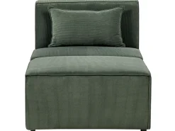 Beliani Divaani Vakosametti Tummanvihrea Lemvig New