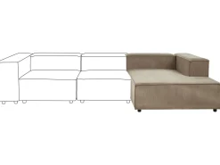 Beliani Divaani Vakosametti Vasenk. Vaaleanruskea Aprica Outlet