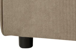 Beliani Divaani Vakosametti Vasenk. Vaaleanruskea Aprica Outlet