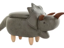 Beliani Elainjakkara Kangas Säilytystila Tummanvihrea 92 X 42 Cm Triceratops Online