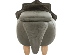 Beliani Elainjakkara Kangas Säilytystila Tummanvihrea 92 X 42 Cm Triceratops Online