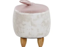 Beliani Elainjakkara Kangas Vaaleanpunainen/Valkoinen 32 X 67 Cm Shark Flash Sale