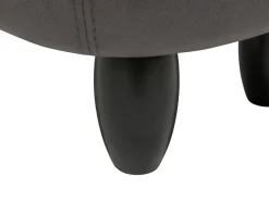 Beliani Elainjakkara Keinonahka Säilytystila Tummanharmaa 70 X 32 Cm Elephant Cheap