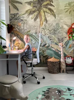 Beliani Elainjakkara Keinonahka Säilytystila Vaaleanharmaa 70 X 32 Cm Elephant Shop