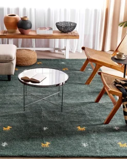 Beliani Gabbeh-Matto Villa Tummanvihrea 200 X 300 Cm Calti Best