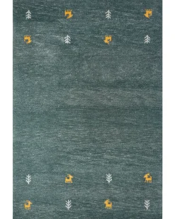 Beliani Gabbeh-Matto Villa Tummanvihrea 200 X 300 Cm Calti Best