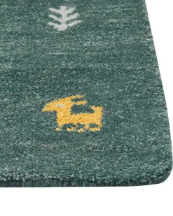 Beliani Gabbeh-Matto Villa Tummanvihrea 200 X 300 Cm Calti Best