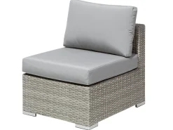 Beliani Harmaa 8-Istuttava Ulkosohvaryhma Pe-Rottingista Xxl Outlet