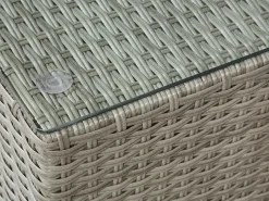 Beliani Harmaa 8-Istuttava Ulkosohvaryhma Pe-Rottingista Xxl Outlet