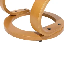 Beliani Hierontatuoli Jalkatuella Kangas Musta Hero Best Sale