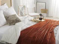 Beliani Huopa 200 X 220 Cm Ruskea Saitler Best Sale