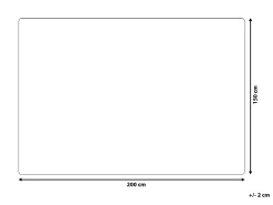 Beliani Huopa 150 X 200 Cm Sininen Kaweri Discount