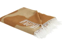 Beliani Huopa Beige/Oranssi 130 X 170 Cm Bangre Flash Sale