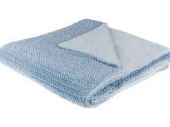 Beliani Huopa Kangas Sininen 200 X 220 Cm Bjas Flash Sale