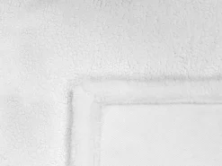 Beliani Huopa Kangas Valkoinen 125 X 150 Cm Mirge Fashion