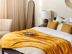 Beliani Huopa Oranssi 200 X 220 Cm Bayburt Cheap