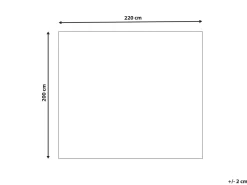 Beliani Huopa Oranssi 200 X 220 Cm Bayburt Cheap