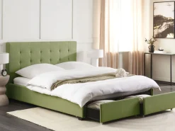 Beliani Huopa Puuvilla Beige 130 X 180 Cm Guna Best