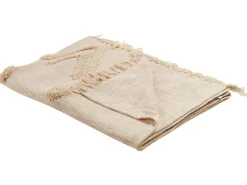 Beliani Huopa Puuvilla Beige 130 X 180 Cm Fatehpur Flash Sale