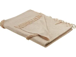 Beliani Huopa Puuvilla Beige 130 X 180 Cm Jaunpur Flash Sale