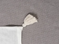 Beliani Huopa Puuvilla Harmaa 130 X 180 Cm Kottayam Sale