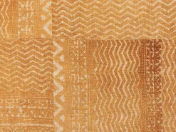 Beliani Huopa Puuvilla Sinapinkeltainen 130 X 180 Cm Firozabad Shop