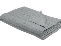 Beliani Huopa Puuvilla Vaaleanharmaa 110 X 180 Cm Anamur Flash Sale