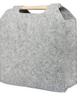 Beliani Huopakori Vaaleanharmaa/Vaalea Puu 3 Kpl Sariot Best