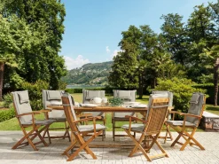 Beliani Istuintyyny 8 Kpl Harmaanruskea Maui Cheap