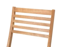 Beliani 2-Istuttava Bistrosetti Akaasia Vaalea Puu Fiji Shop