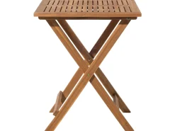 Beliani 2-Istuttava Bistrosetti Akaasia Vaalea Puu Fiji Shop