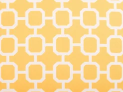 Beliani 2-Istuttava Bistrosetti Akaasia Valkoinen/Keltainen Fiji Shop