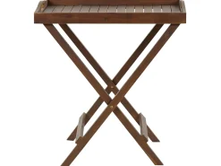 Beliani 2-Istuttava Bistrosetti Akaasia Tumma Puu Amantea Outlet