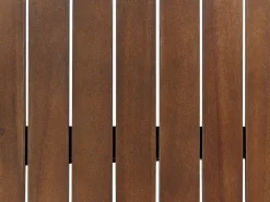 Beliani 2-Istuttava Bistrosetti Akaasia Tumma Puu Amantea Outlet