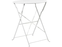 Beliani 2-Istuttava Bistrosetti Teras Valkoinen Fiori Store