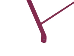 Beliani 2-Istuttava Bistrosetti Teras Viininpunainen Fiori Shop